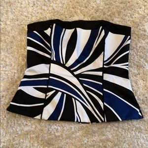 White House black market bustier